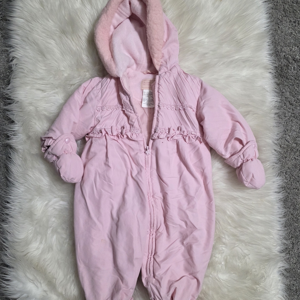 Rothschild Soft Pink Baby Snowsuit